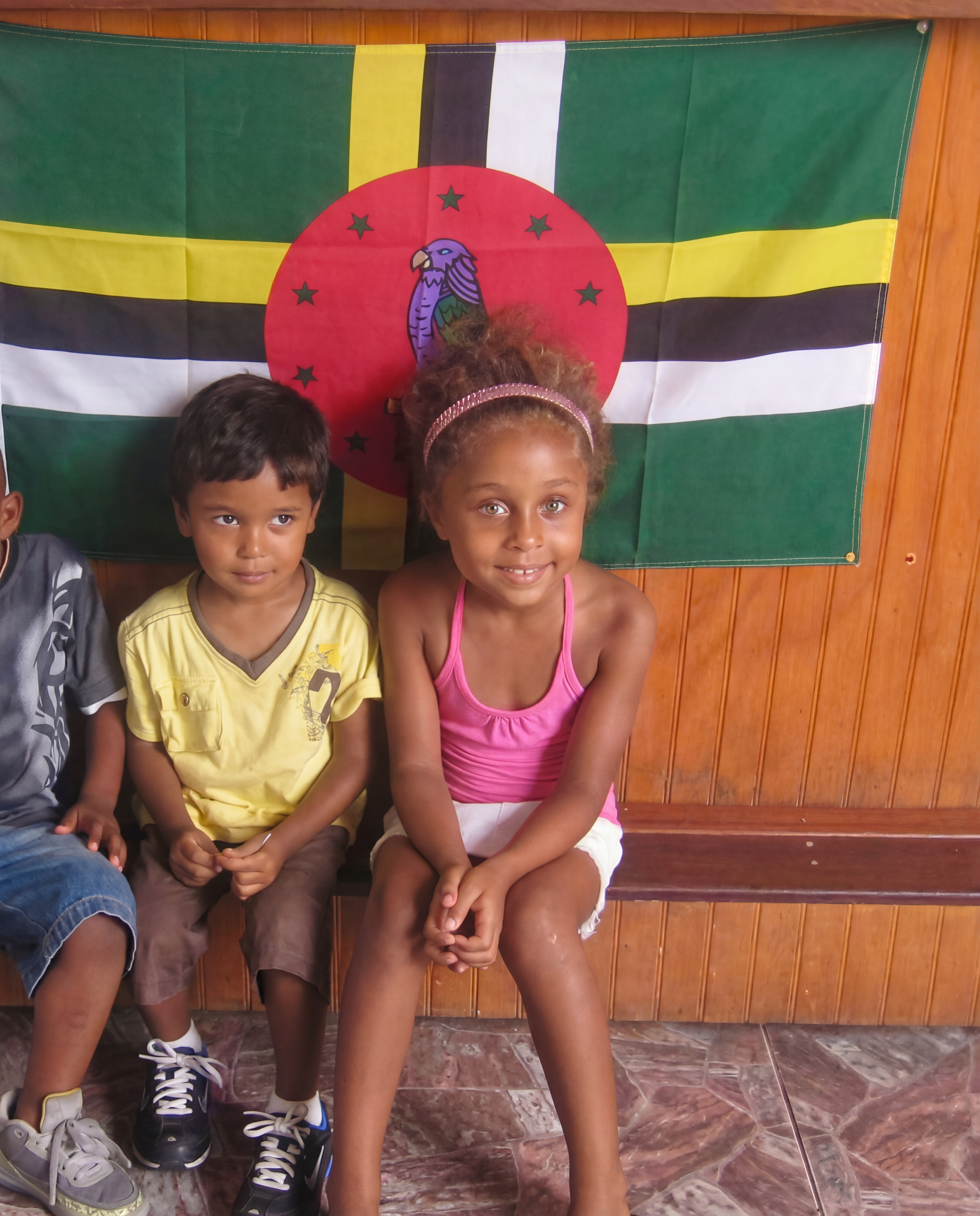 Dominic and Gabriella in St. Martin